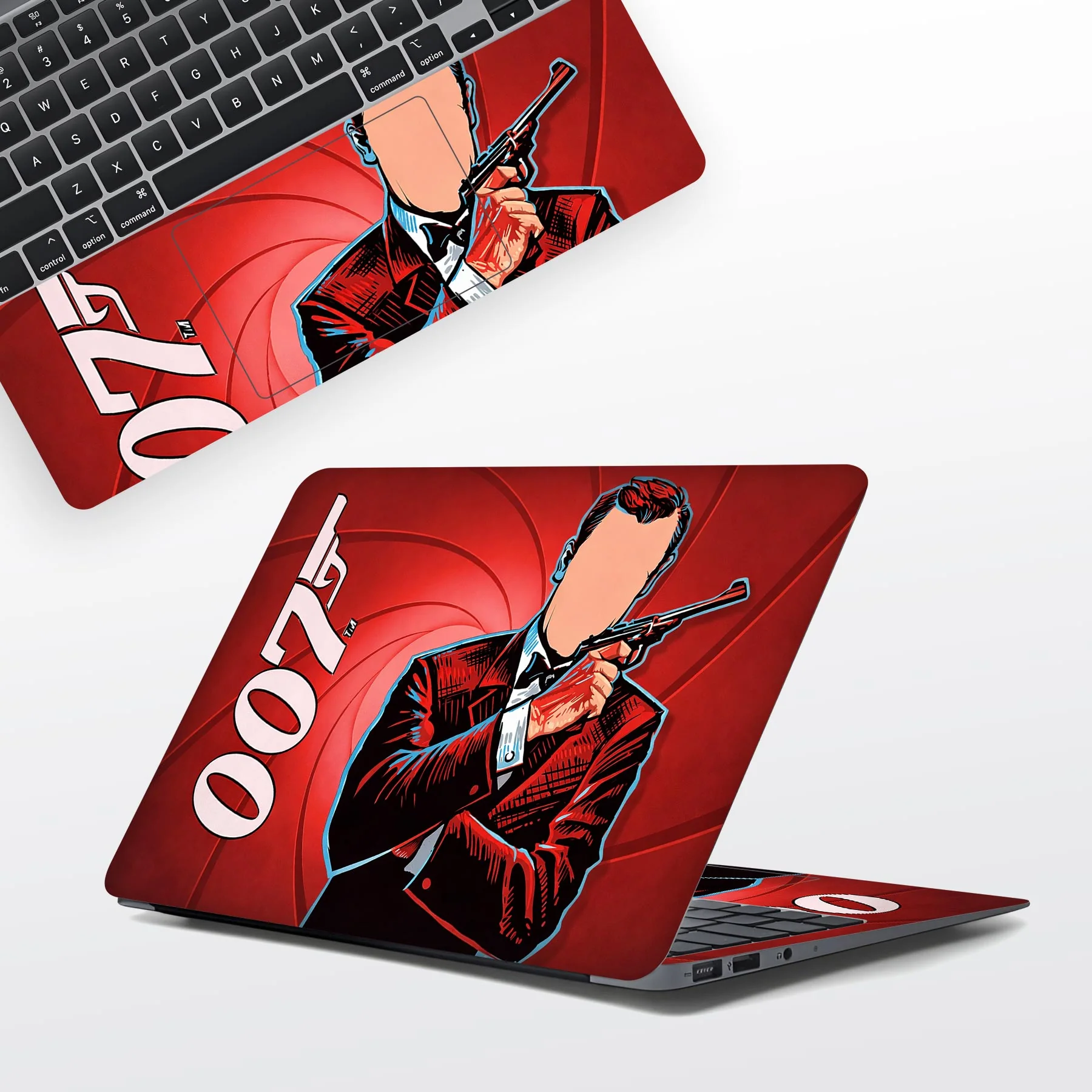 007 Bond Laptop Skins
