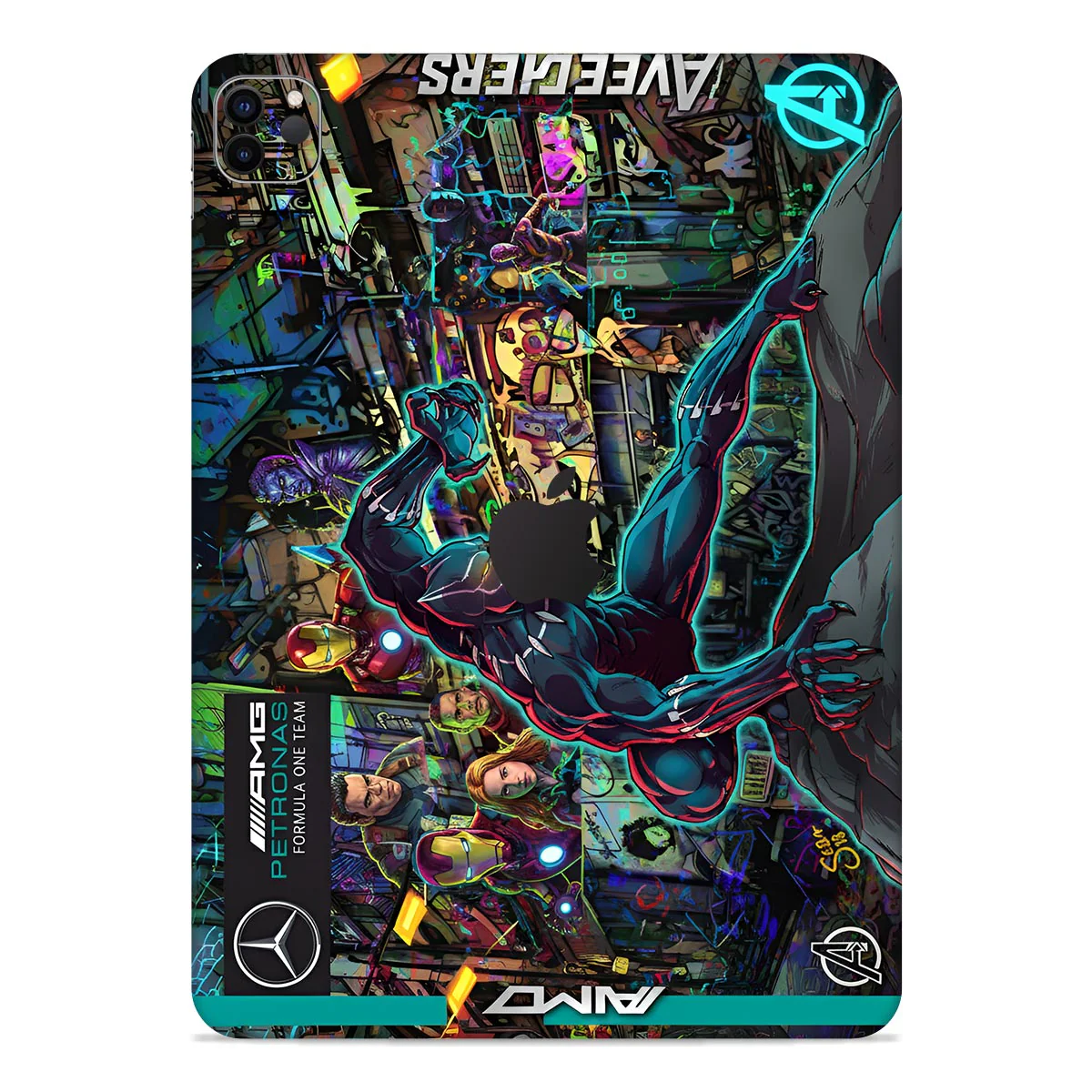 AMG X Avengers Ipad Skin