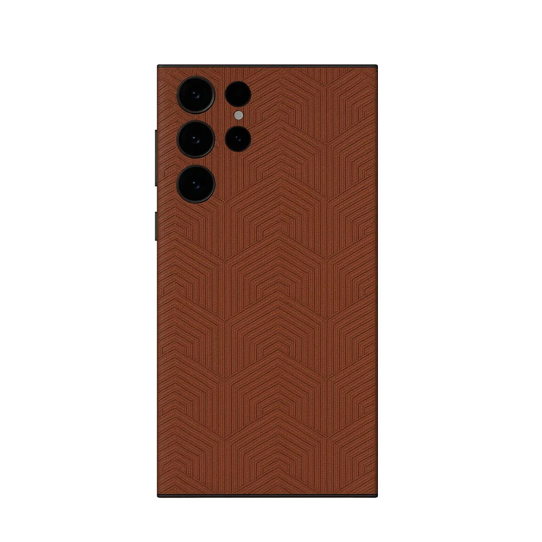 3M Hexagon Mobile Skin - Brown