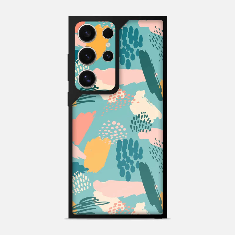 Abstract Artistic Bumper Mobile Cover