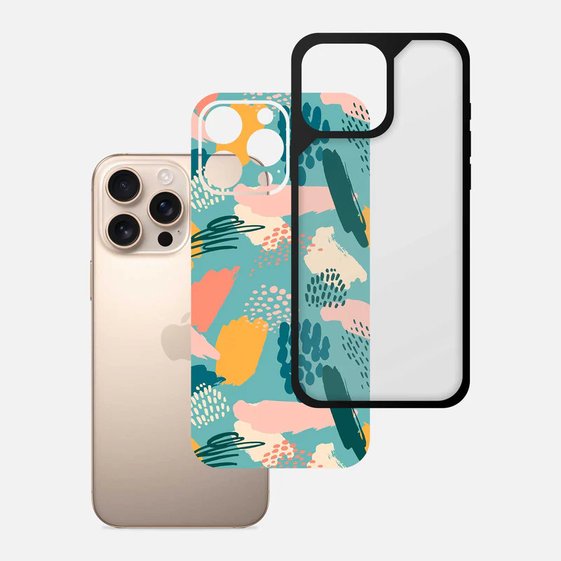 Abstract Artistic Bumper Mobile Cover - Image 3