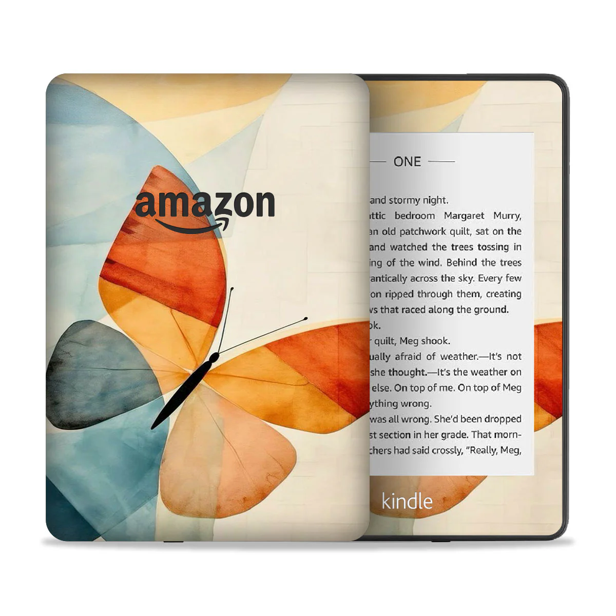 Abstract Butterfly Skin For Kindle