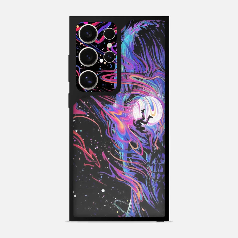 Abstract Galaxy Bumper Mobile Cover