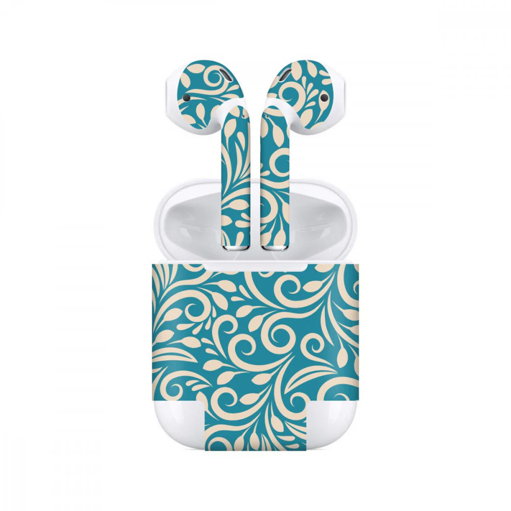 Airpods Aesthetic Blue Skin