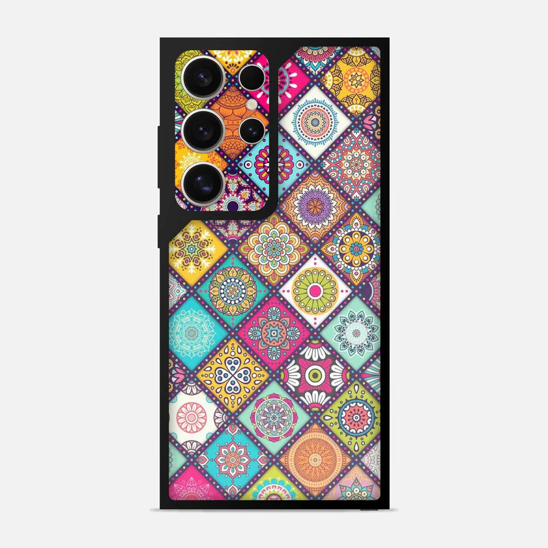 Aesthetic Mandala Bumper Mobile Cover