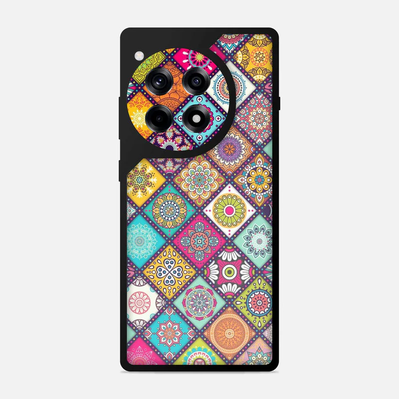 Aesthetic Mandala Bumper Mobile Cover - Image 2