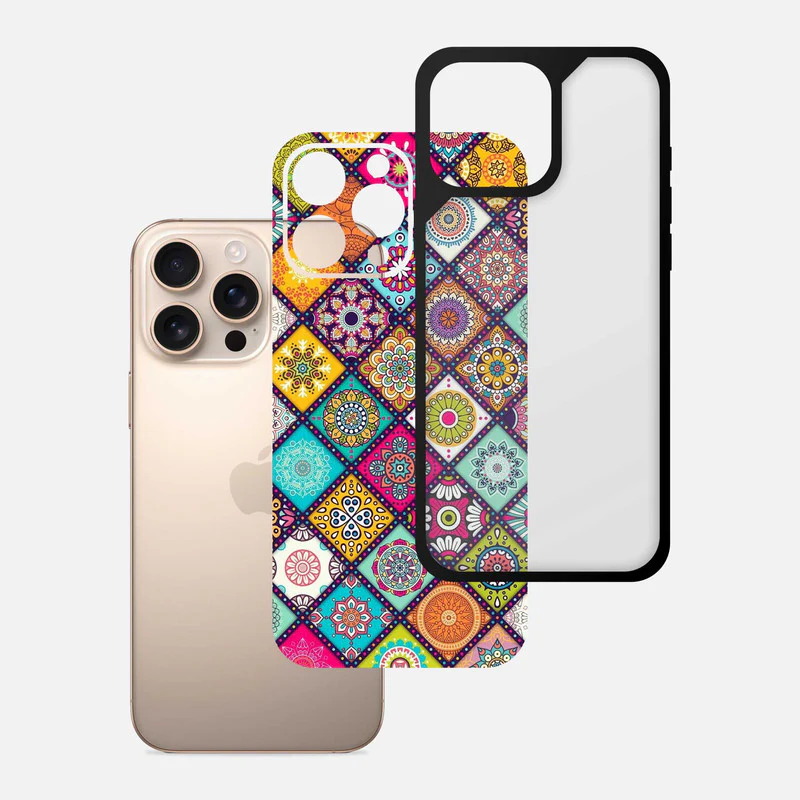 Aesthetic Mandala Bumper Mobile Cover - Image 3