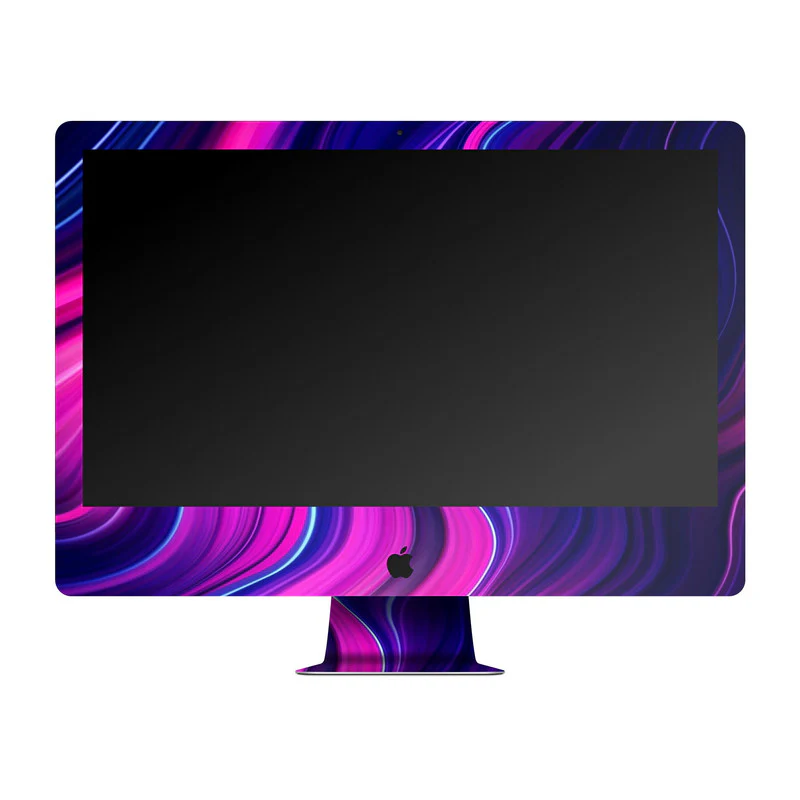 Aesthetic Purple Skin For Apple iMac