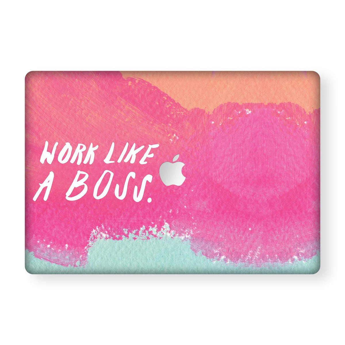 Work Like A Boss Macbook Skin