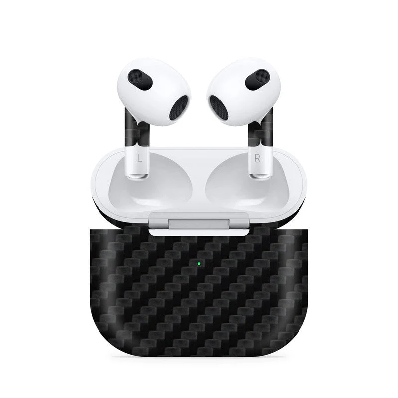 Airpods 4 Black Carbon Skin
