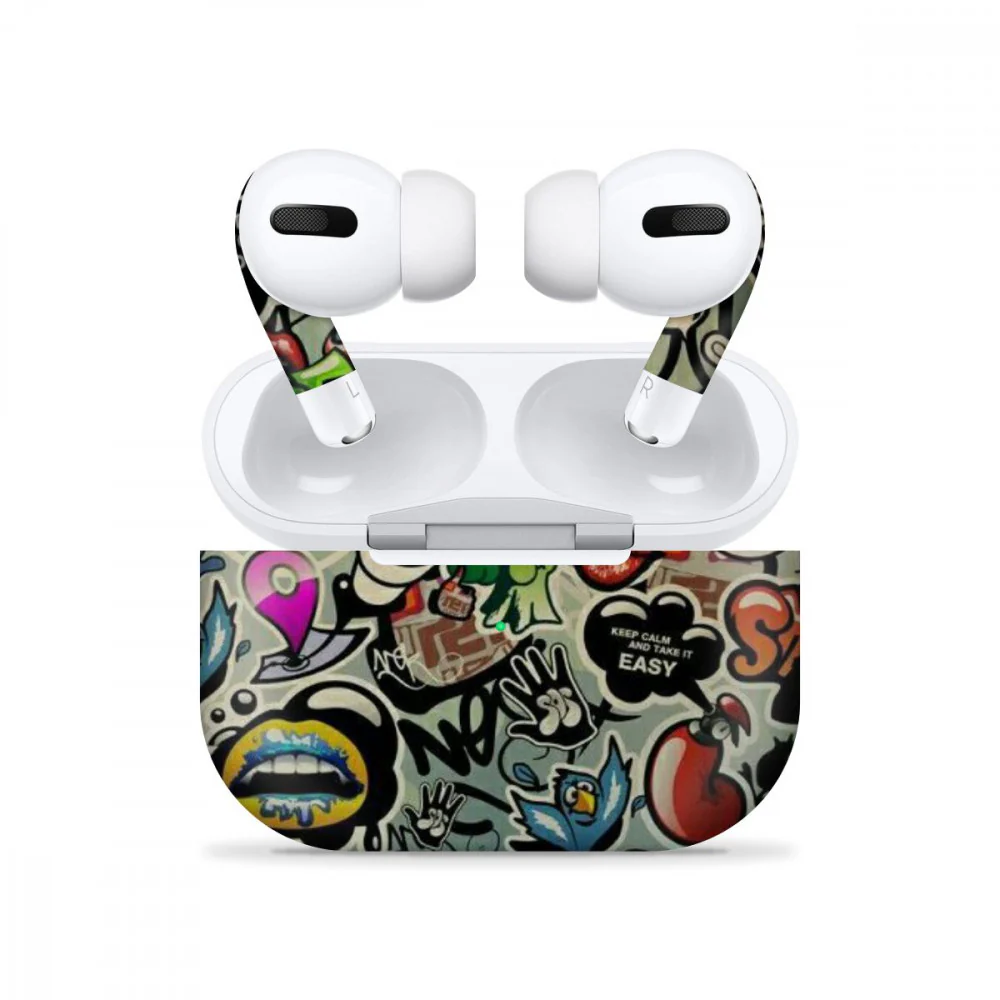 Airpods Pro Vocalize Abstract Skin