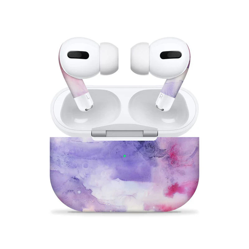 Airpods Pro WaterPaint White Skin