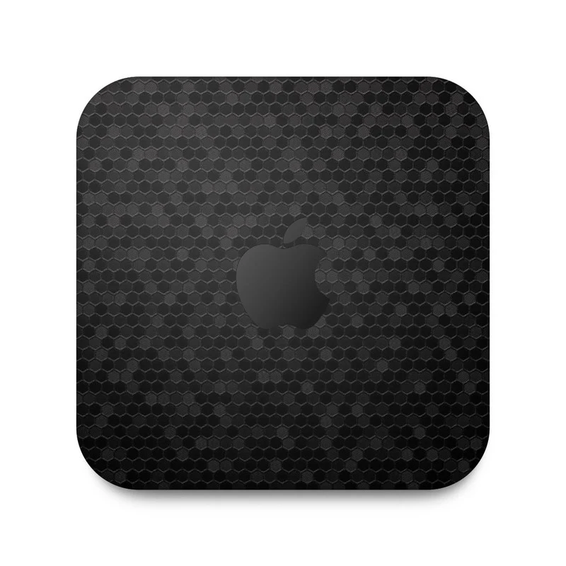 Black Honeycomb Skin For Apple Mac Mini