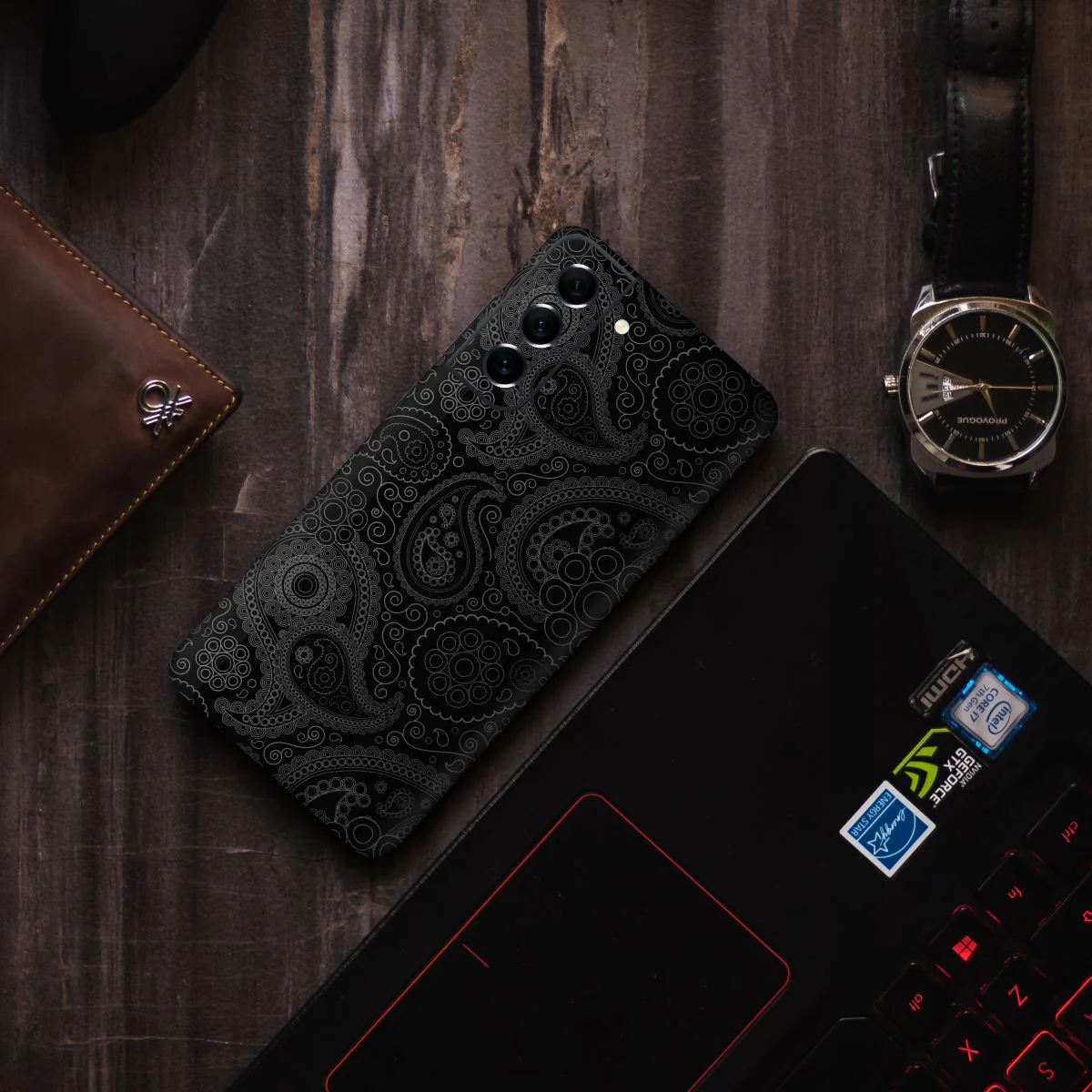 Paisley Pattern Mobile Skin