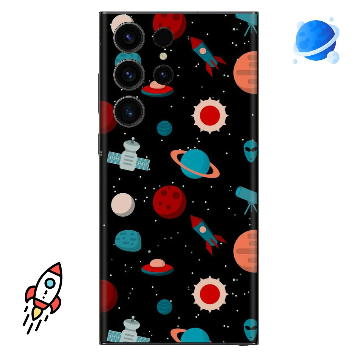 Spot The Alien Mobile Skin