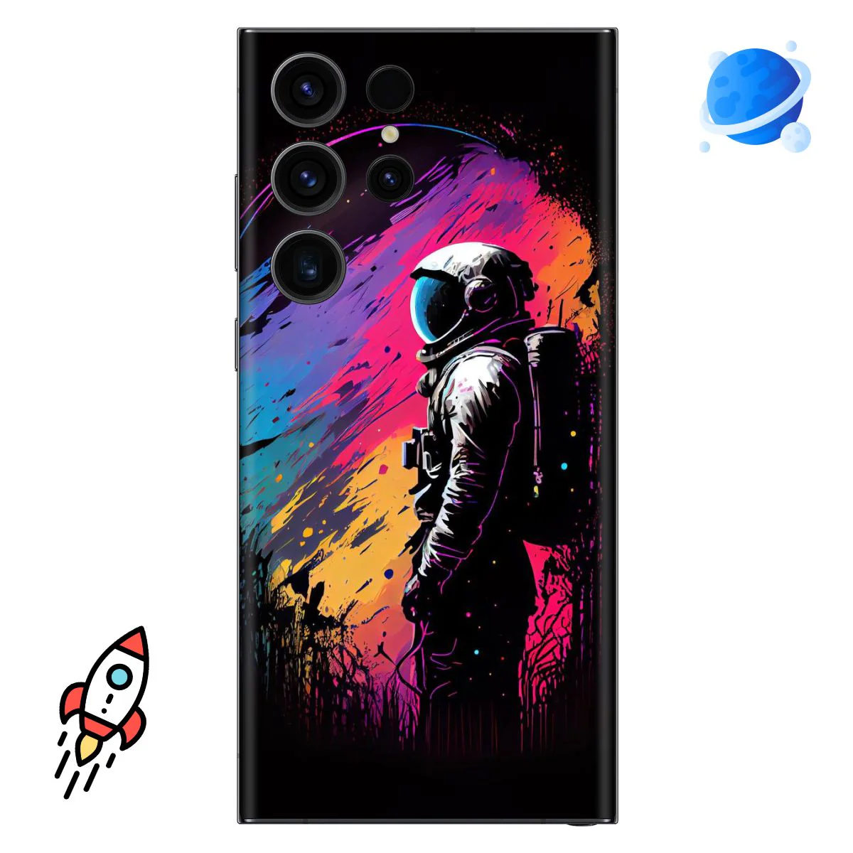 Alien Planet Mobile Skin