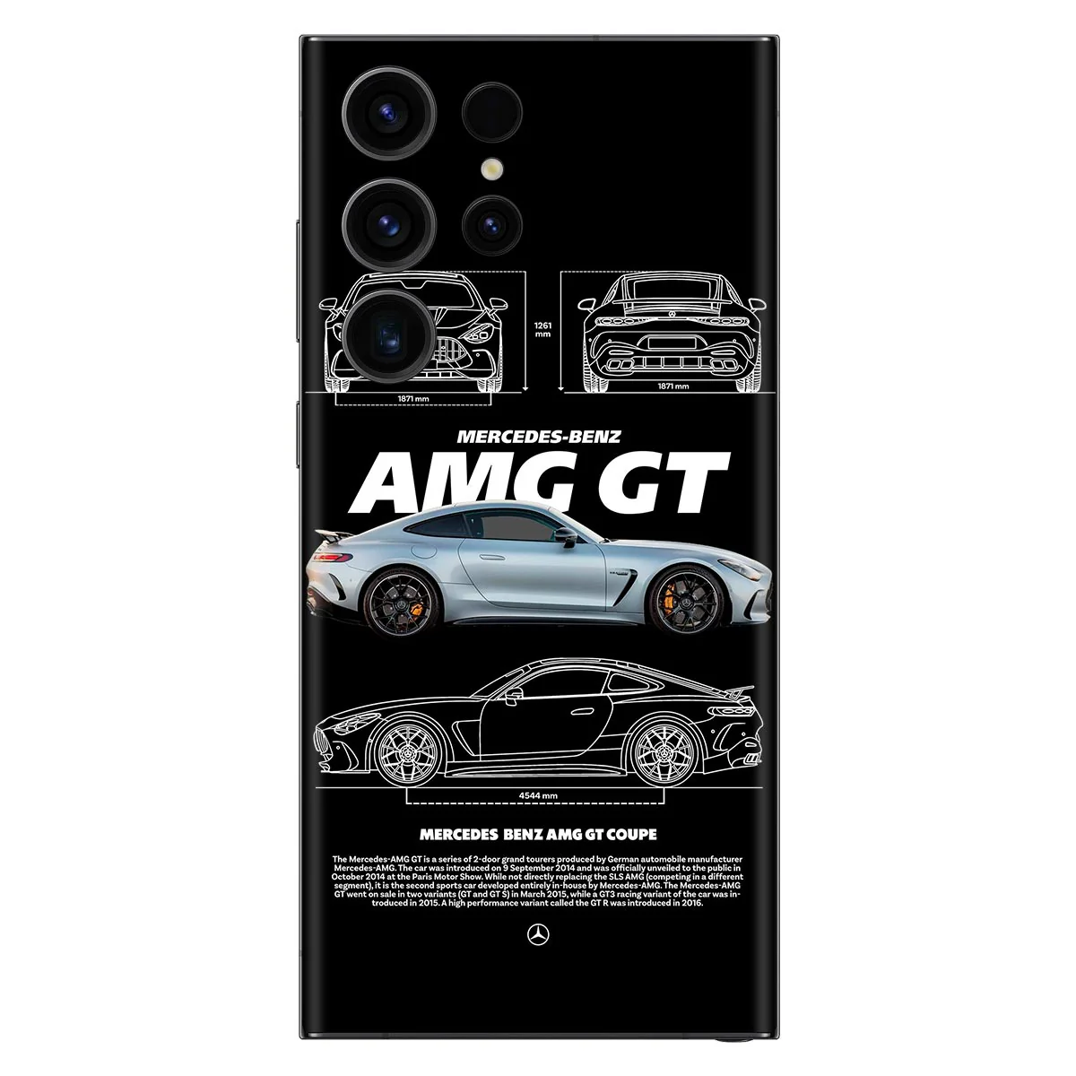 AMG GT BLACK Mobile Skin