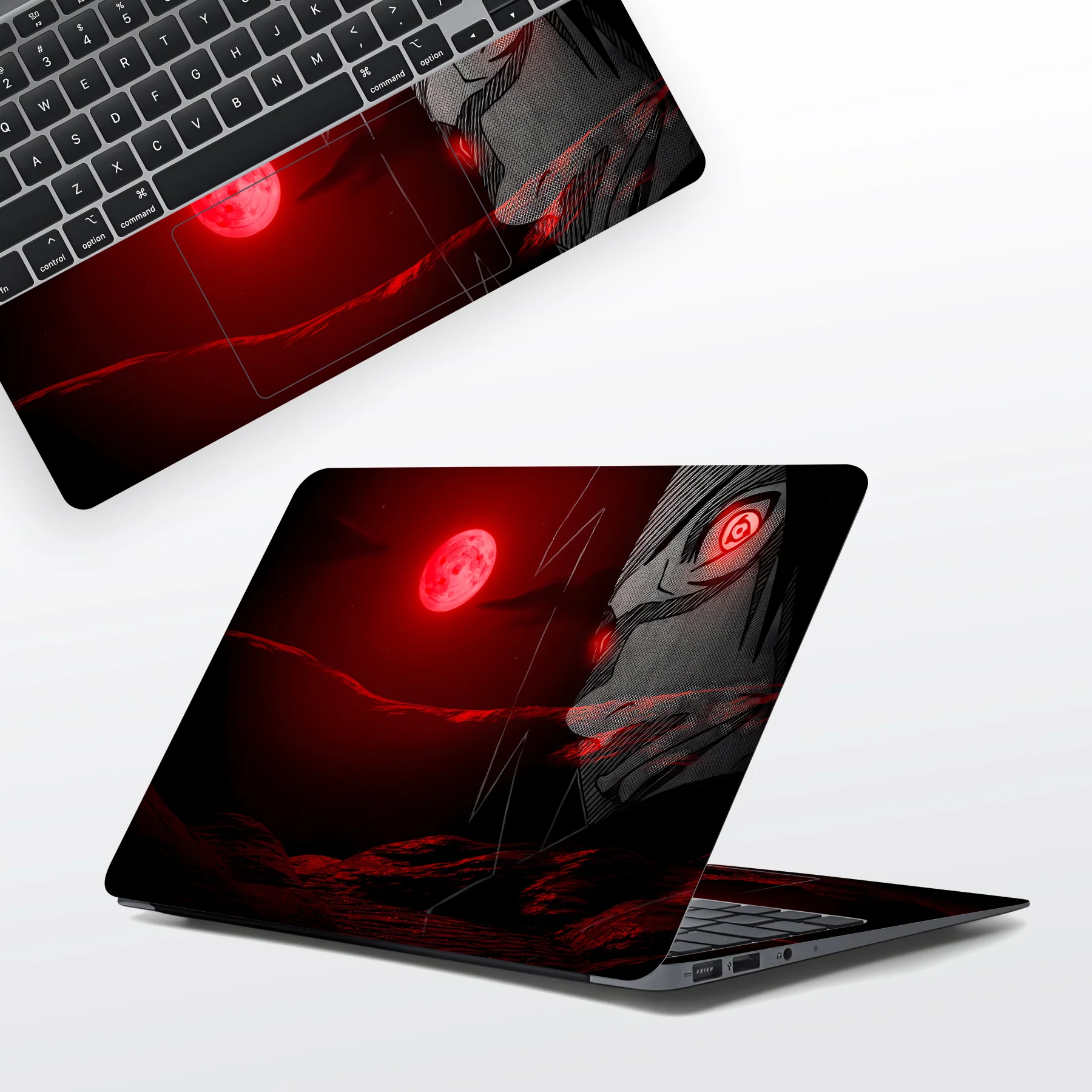 Anger Sharingan Laptop Skin