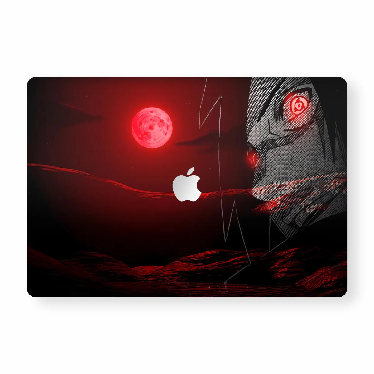 Anger Sharingan Macbook Skin
