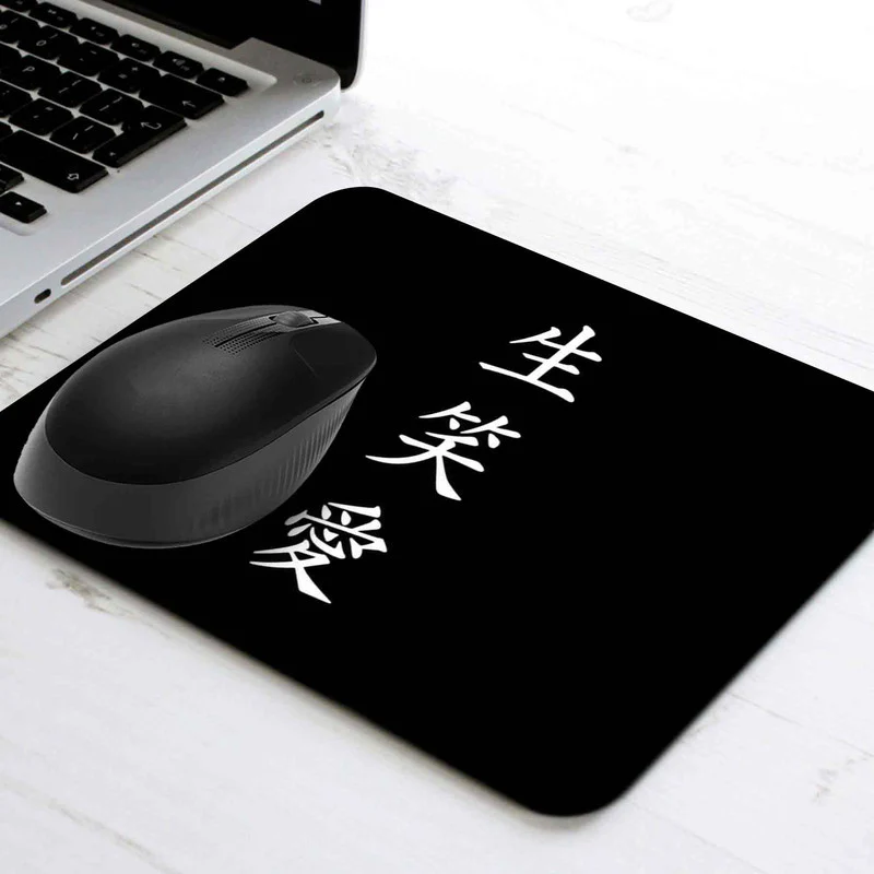 Anime Quote Mouse Pad