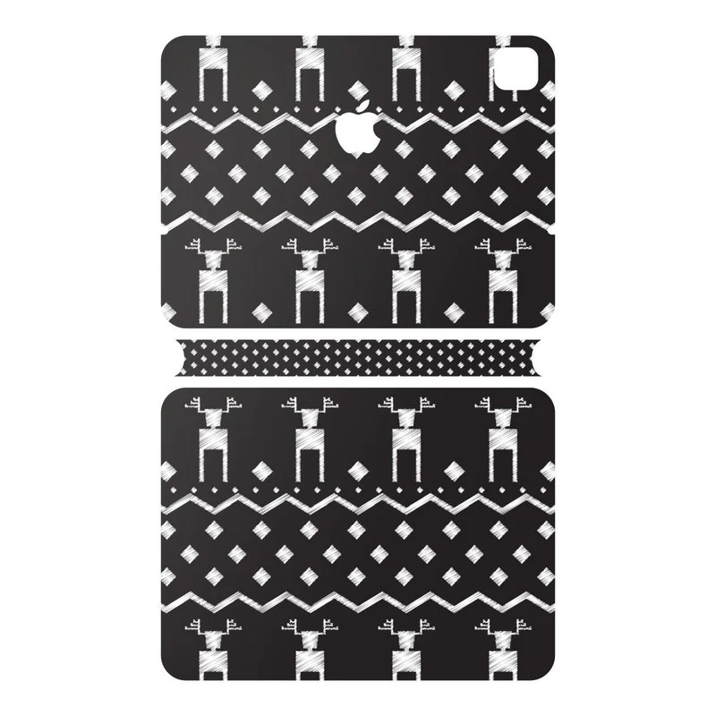 iPad Magic Keyboard Black Tribal 1 Skin