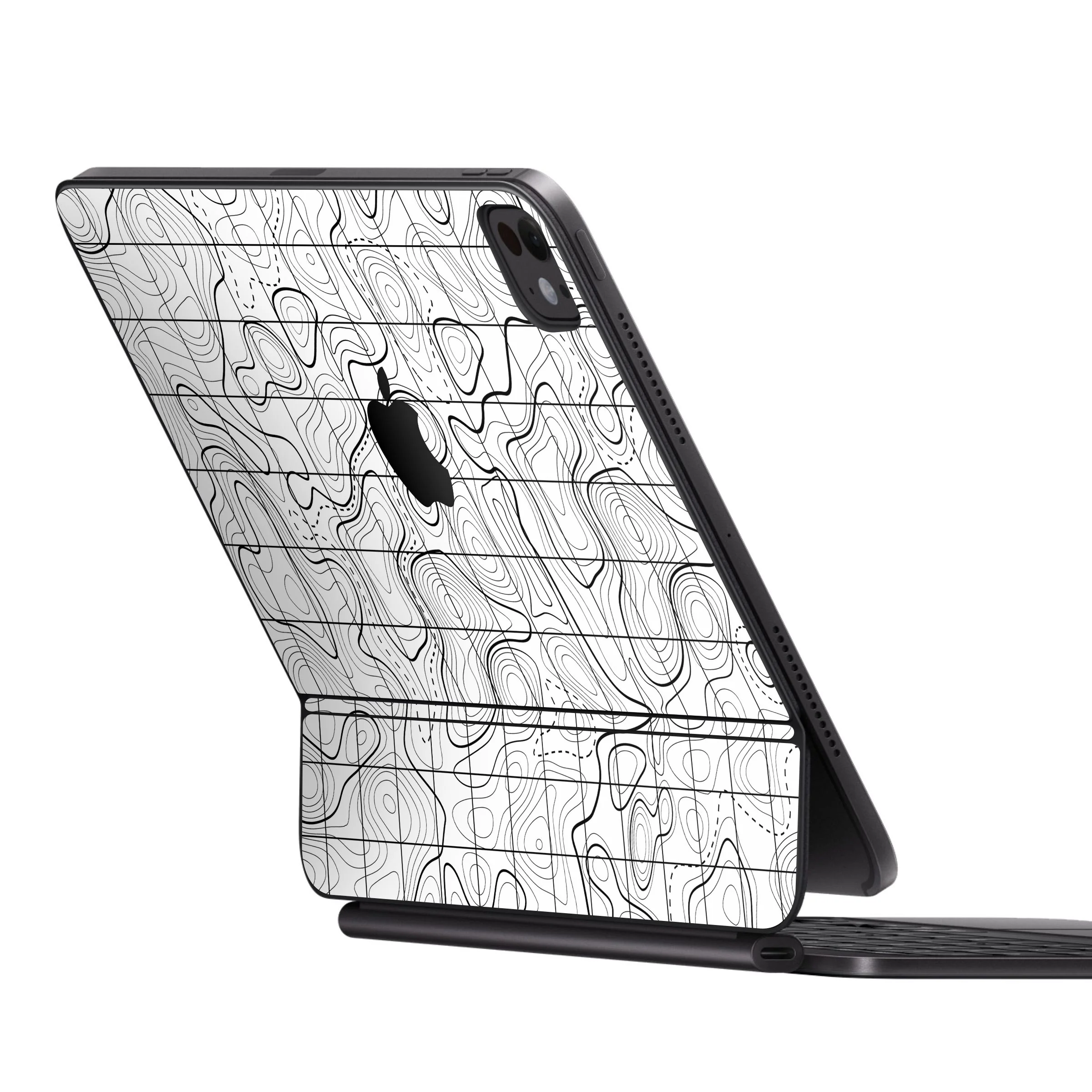 iPad Magic Keyboard White Topography Exclusive