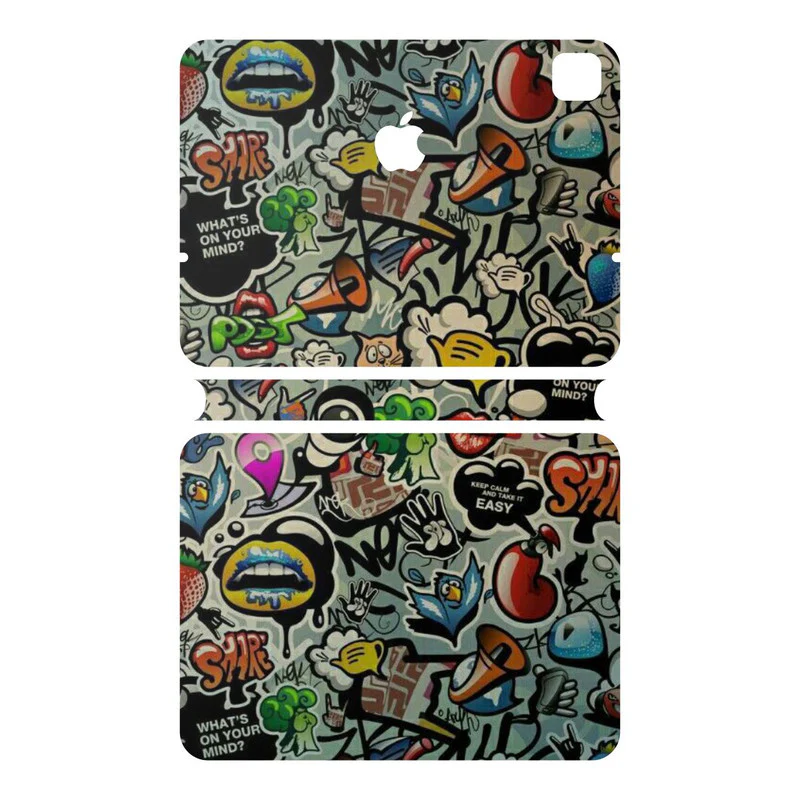 iPad Magic Keyboard Vocalize Abstract Skin