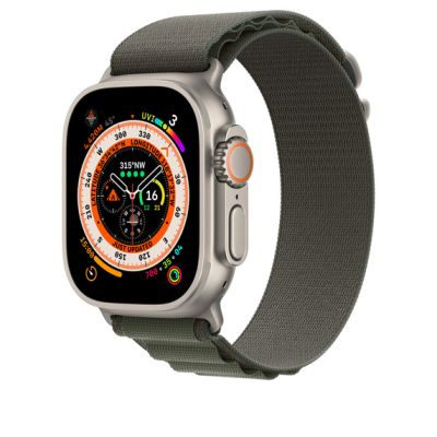 Apple Watch Alpine Loop Strap Green - 42/44/45/49 MM - Image 2