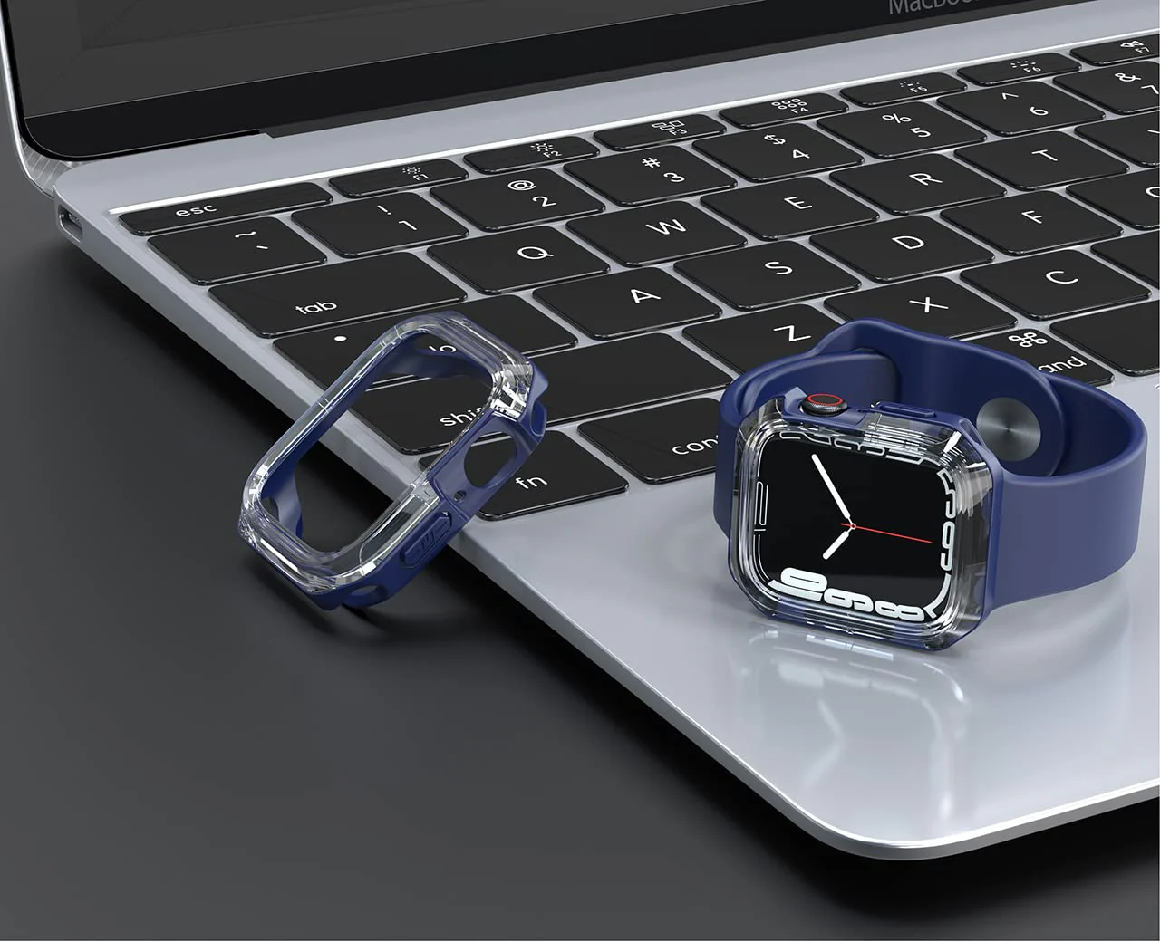 Apple Watch Blue Armor Case