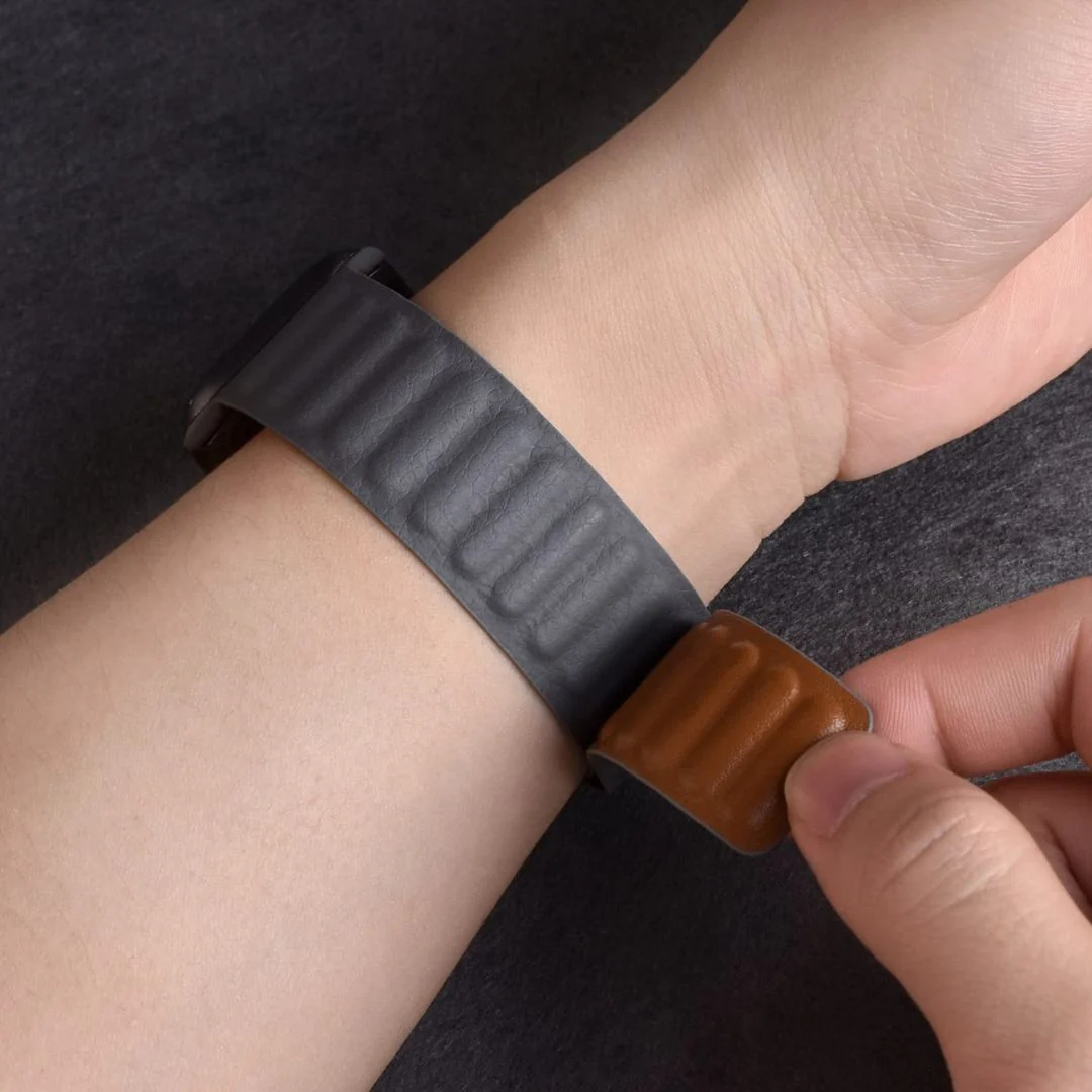 Apple Watch Magnetic Smash Navy Blue Strap - 42/44/45/49 MM - Image 3