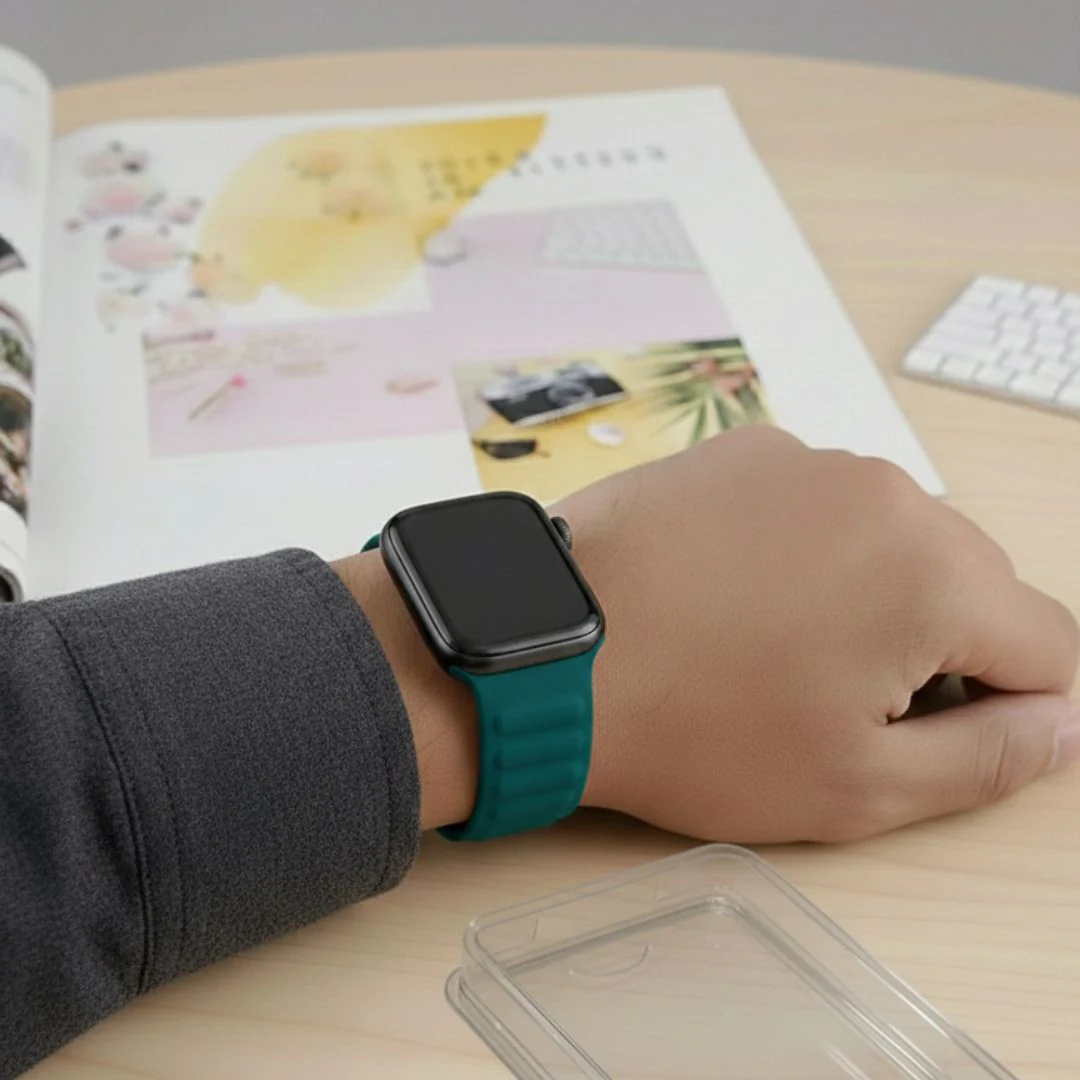 Apple Watch Magnetic Smash Strap Dark Teal - 42/44/45/46/49mm