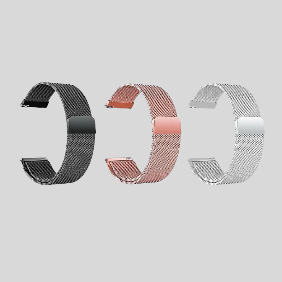 Apple Watch Melanese Mesh Strap (Pack Of 3) - 42/44/45/49 MM