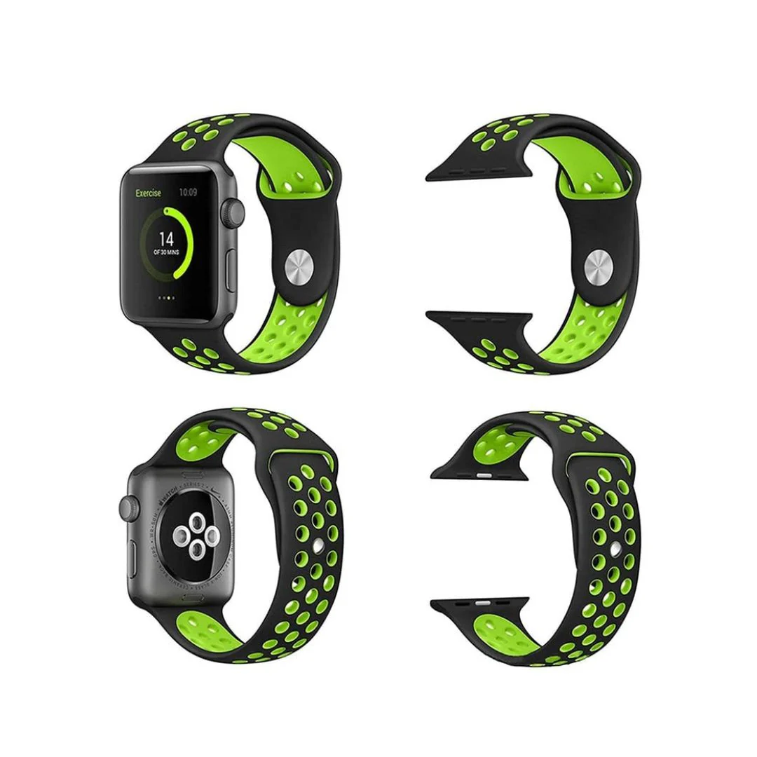 Apple Watch Sports Strap Sports Green - 42/44/45/49 MM - Image 3