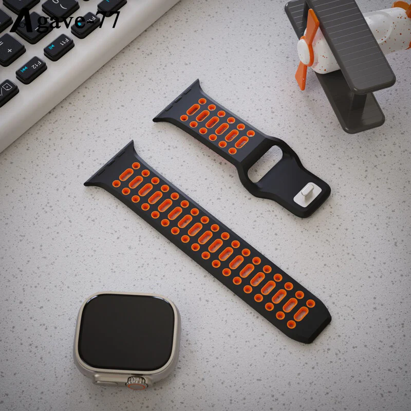 Apple Watch Ultimate Fleek Strap Orange - 42/44/45/49 MM