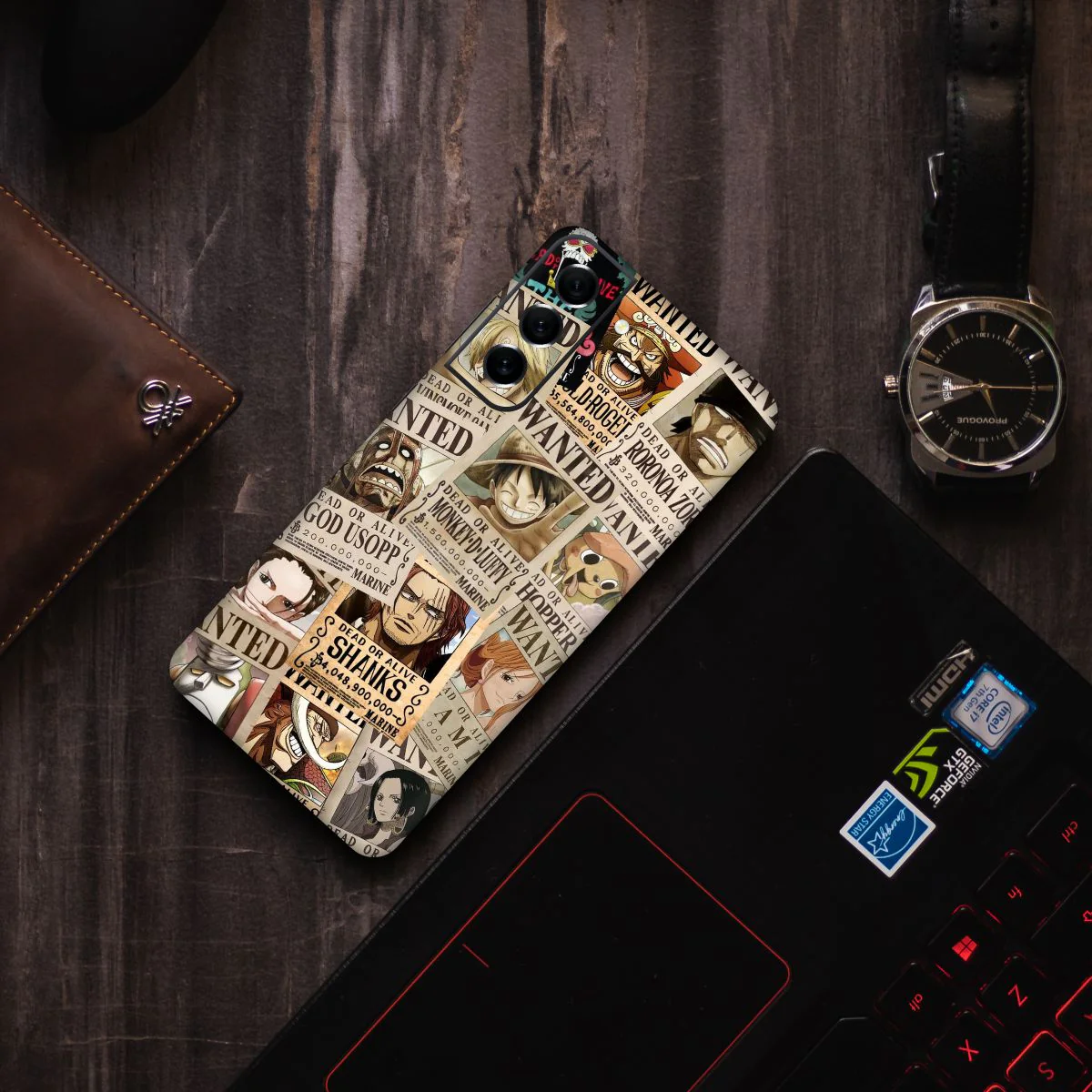 Wanted Posters Mobile Skin