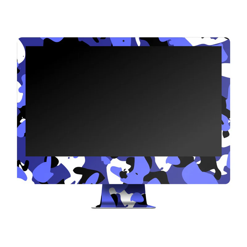 Army Blue Skin For Apple iMac
