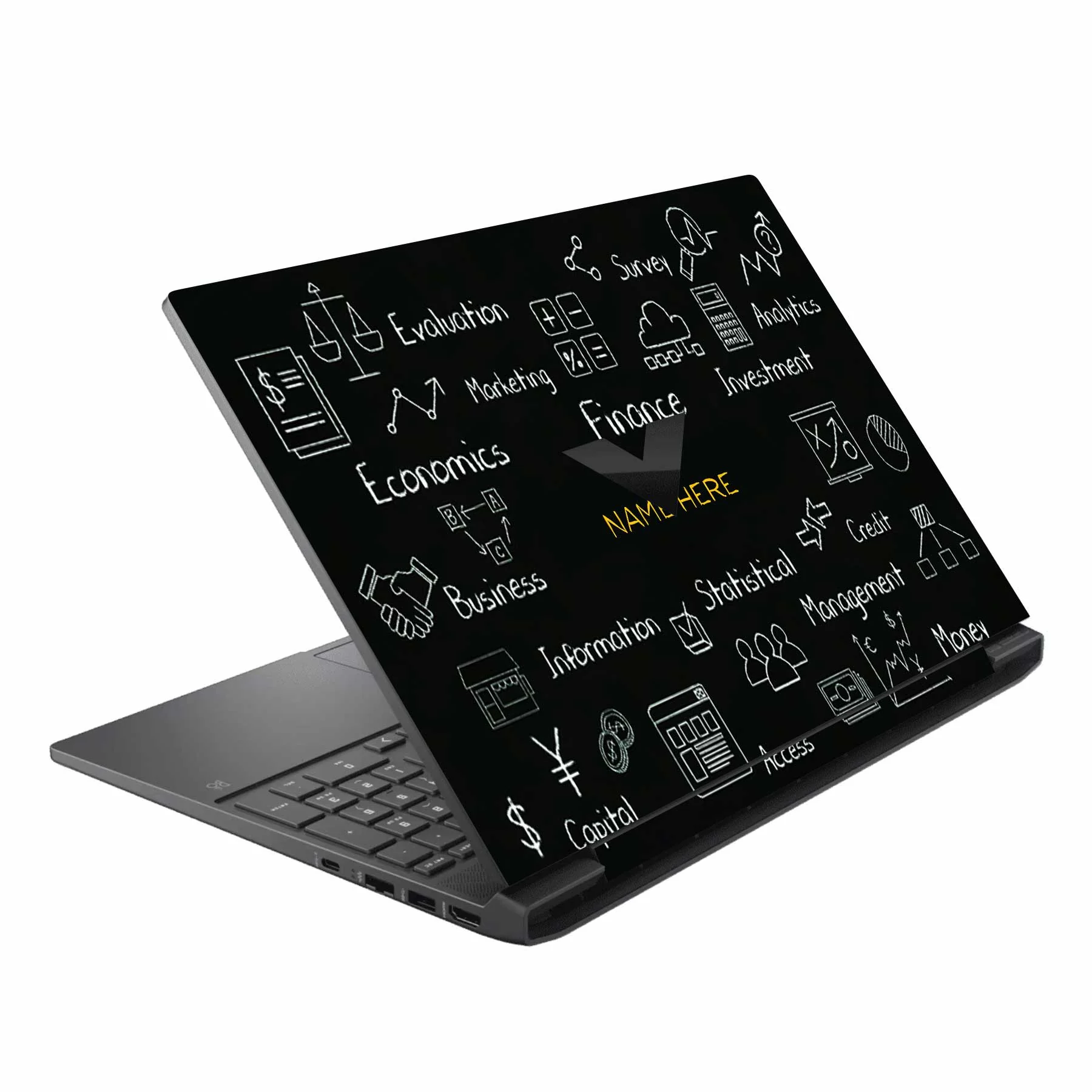 Asset Management Custom Name HP Victus Laptop Skin