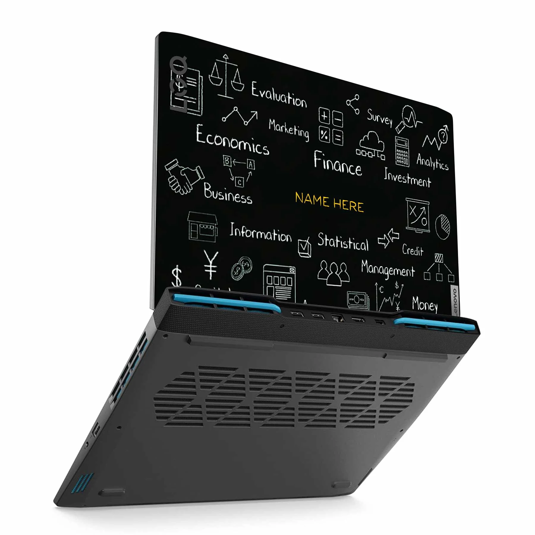 Asset Management Custom Name Lenovo LOQ 2023 Laptop Skin