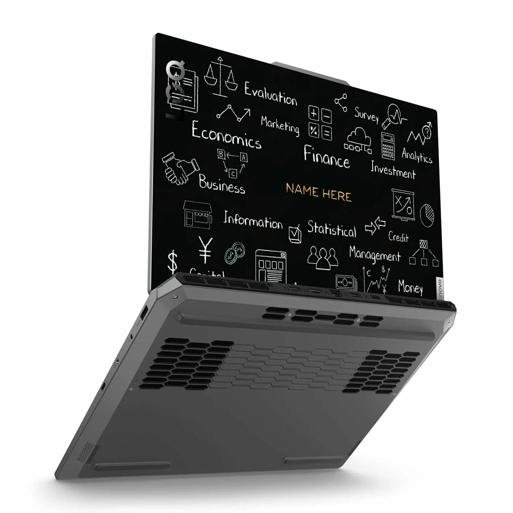 Asset Management Custom Name Lenovo LOQ 2024 Laptop Skin