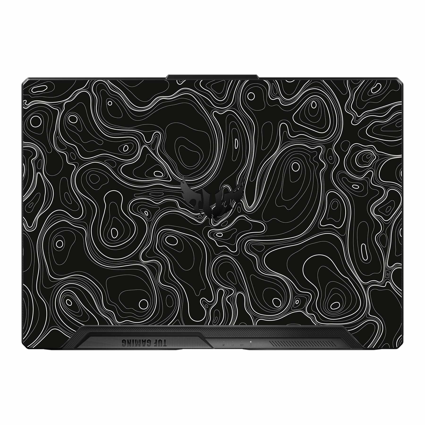 Colourful Topography Black Asus TUF A15 FA506 FA507 FX506 FX507 Laptop Skin
