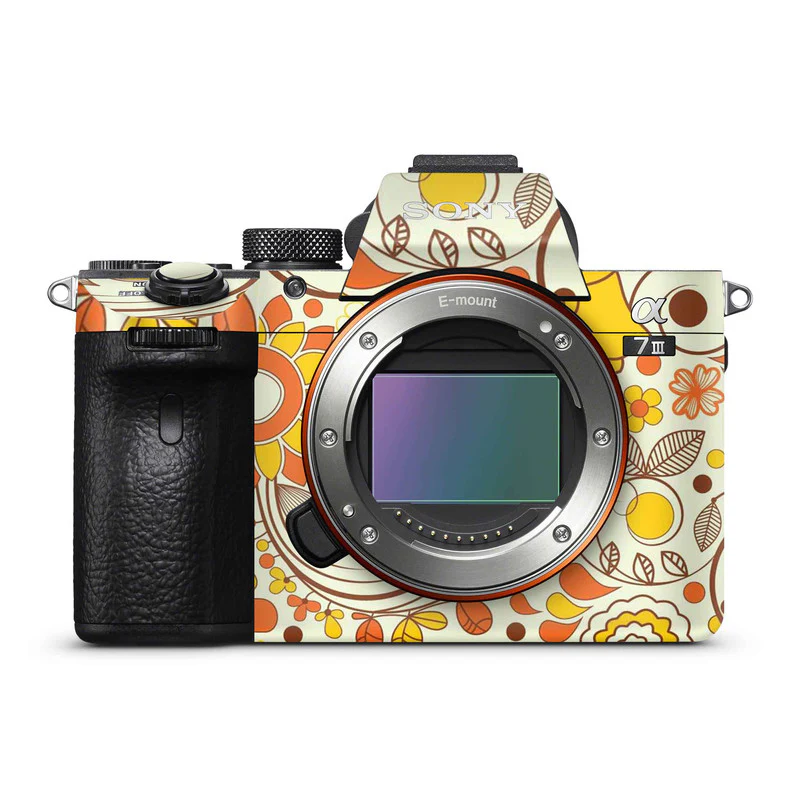 Autumn Pattern Art Camera Skins