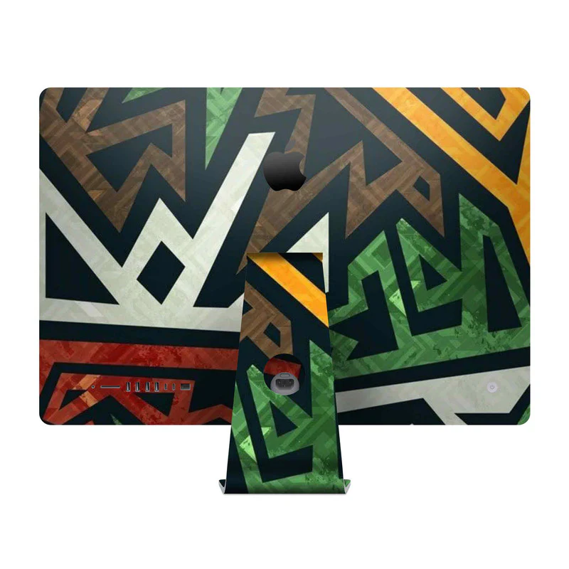 Aztec Abstract Skin For Apple iMac - Image 2