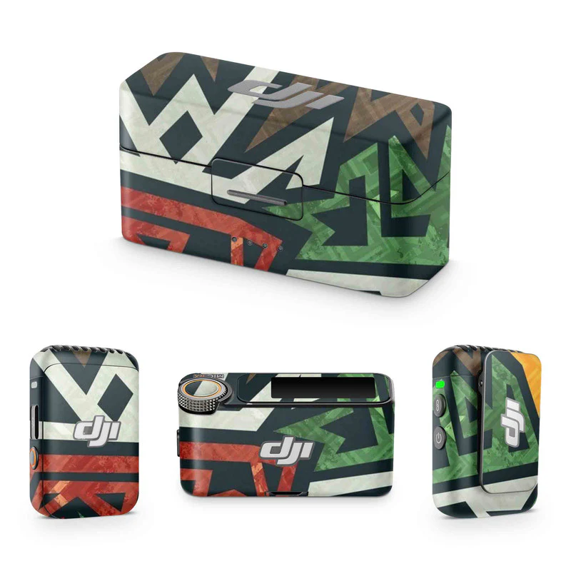Aztec Abstract DJI Mic Skin