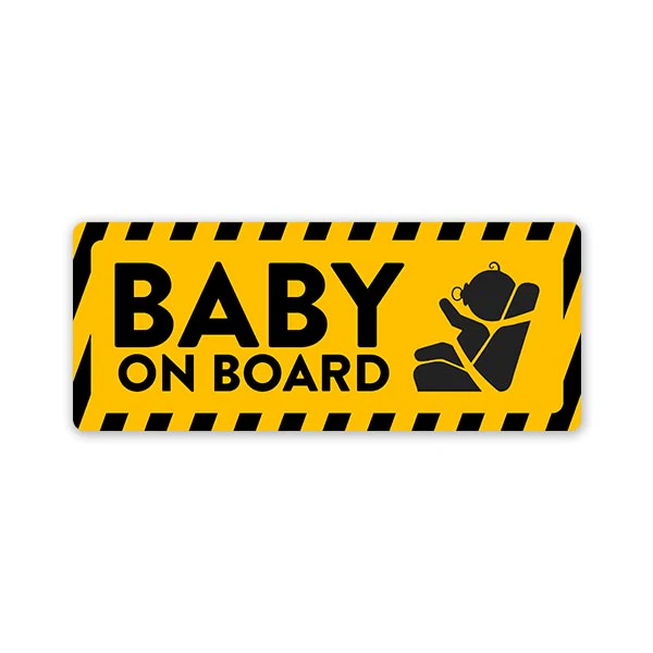 Baby On Board Car Bumper Sticker