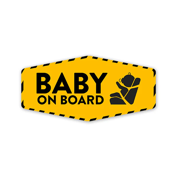 Baby On Board Car Sticker