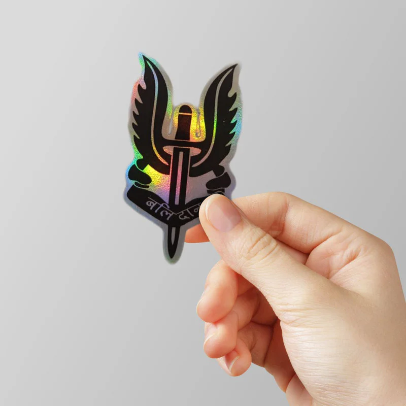 Balidaan Holographic Laptop Sticker
