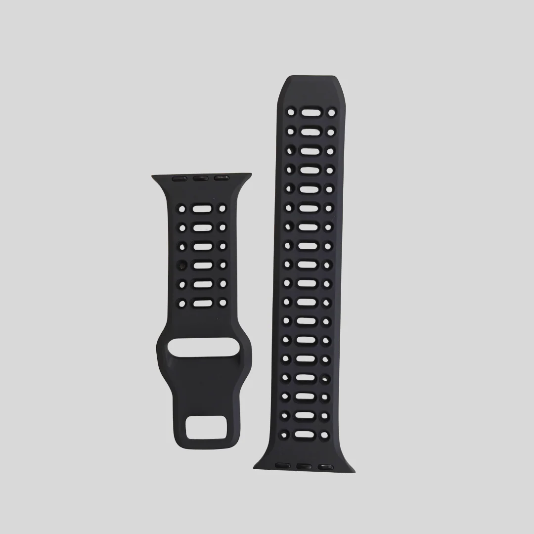 Apple Watch Ultimate Fleek Strap Black- 42/44/45/49 MM