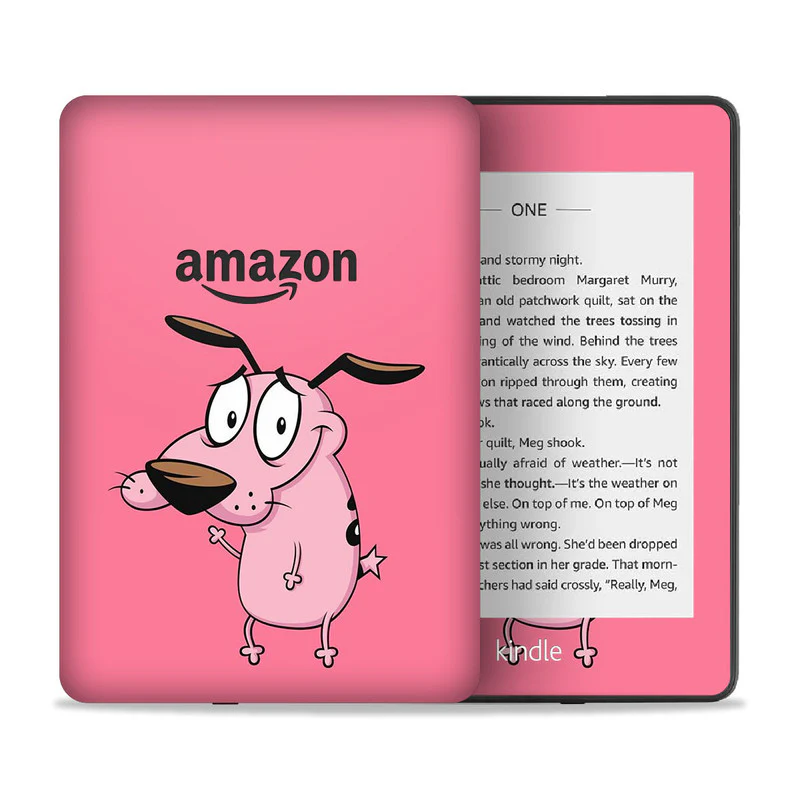 Cowardly Courage Kindle Skin