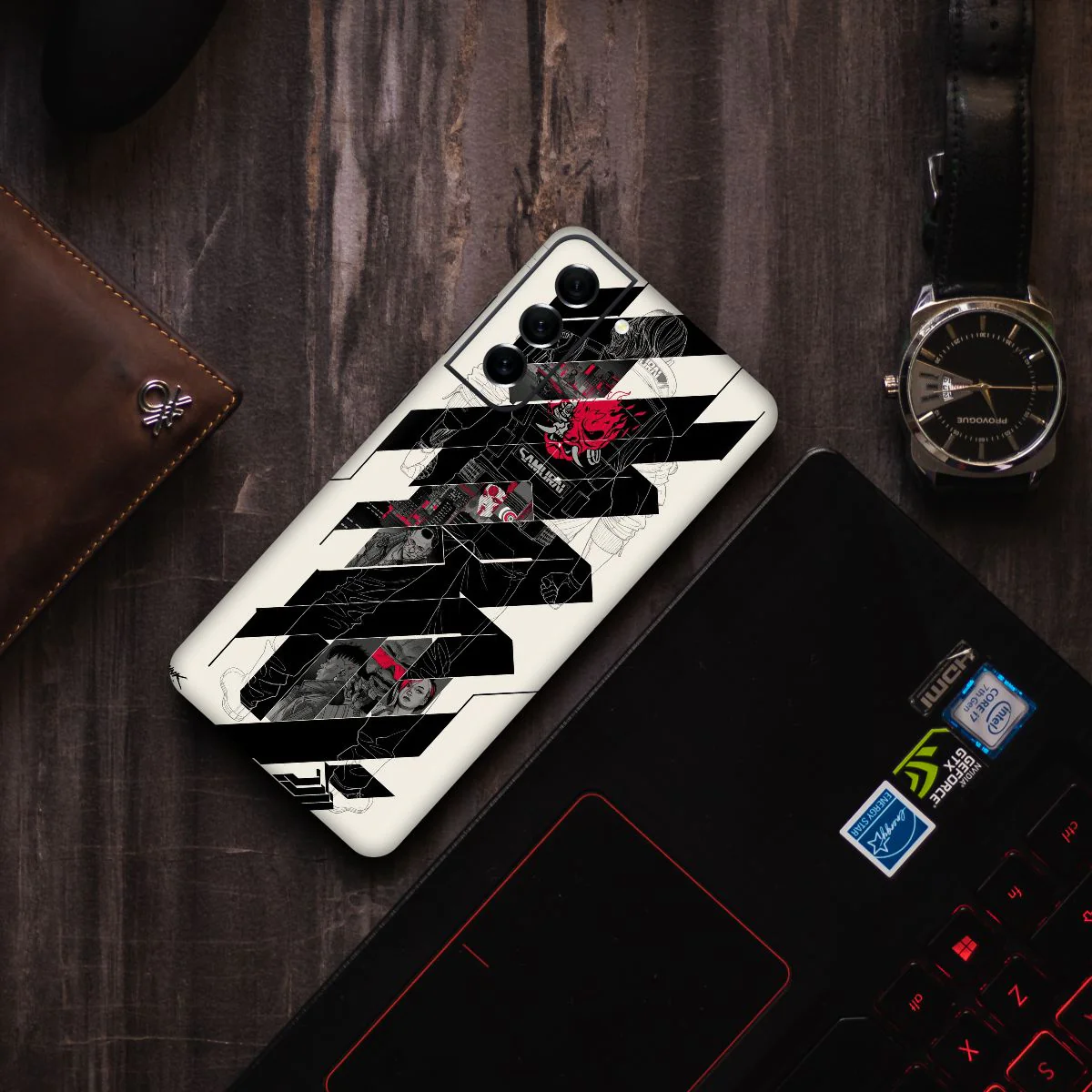 Plated Samurai Mobile Skin