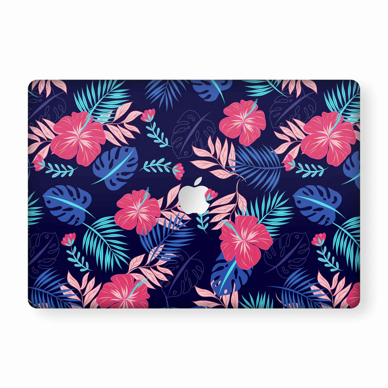 Beautiful Floral Pattern MacBook Skins